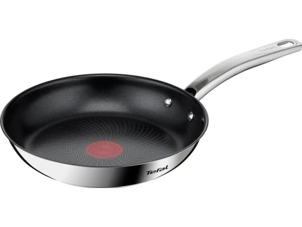 Tefal Intuition B8170444, Pyöreä, Monikäyttöinen paistinpannu, Ruostumaton teräs, 250 °C, Ruostumaton teräs, Lämpöpiste