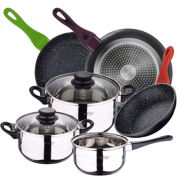 San Ignacio Köksredskapssats Med Stekpannesats 20/24/28 Cm 5 Bitar