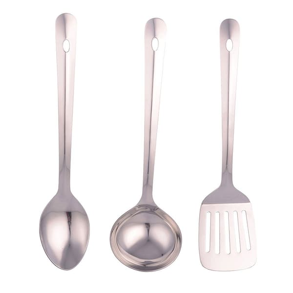 San Ignacio Kökssats Plus Set Med 3 Rostfria Köksredskap 16/20/24 Cm 5 Bitar