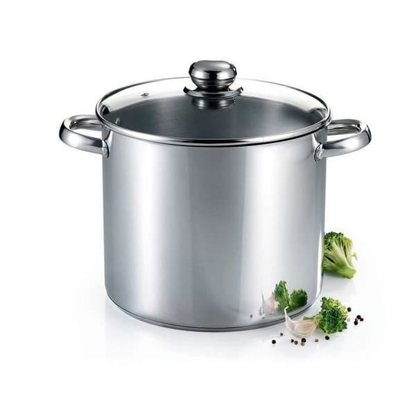 BAUMALU - Catering i rostfritt stål - 32 cm - 19 L