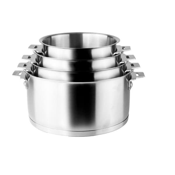 Rostfri gryta 24cm - 5,5l Lacor kombiserie LA56624