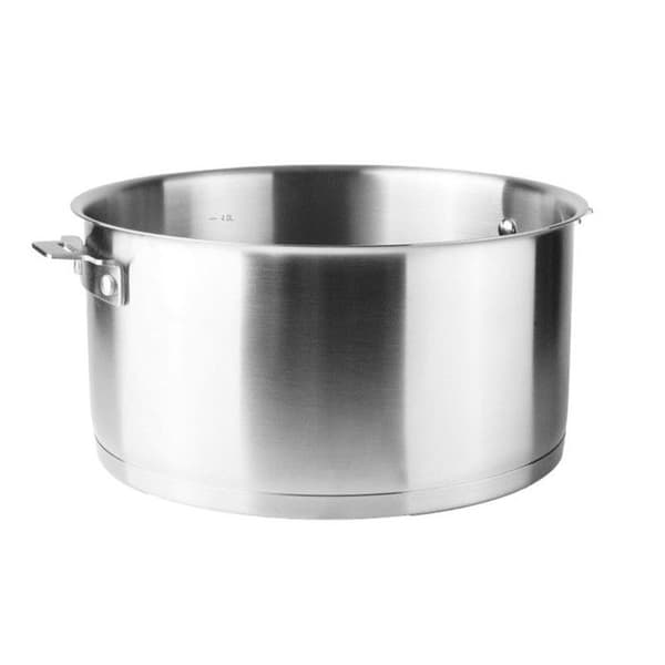 Rostfri gryta 24cm - 5,5l Lacor kombiserie LA56624