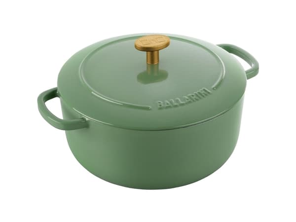 Puodas żeliwny apvalus Ballarini Bellamonte - Žalias, 2,6 ltr