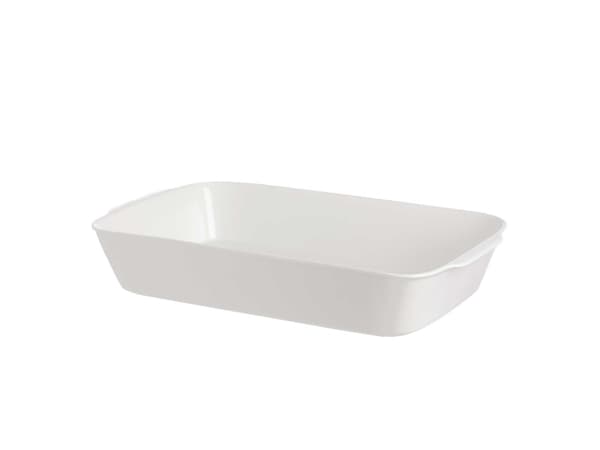 La Porcellana Bianca Anghiari bakebolle - Hvit, 31 x 19 cm