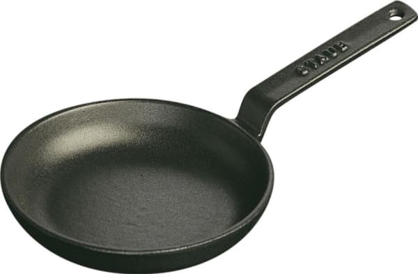 Staub Mini frying pan, Single pan, Svart, Gjutjärn, 0,15 l, 400 g