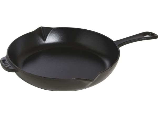 Staub stekpanna med metallhållare - 26 cm, Svart