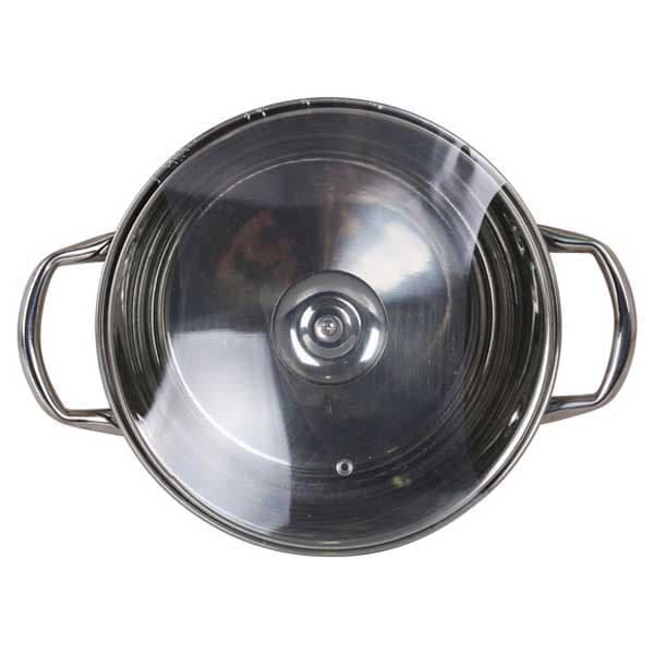 Quttin Gryde Indumlión Stål Ny Nero 6l 24 Cm
