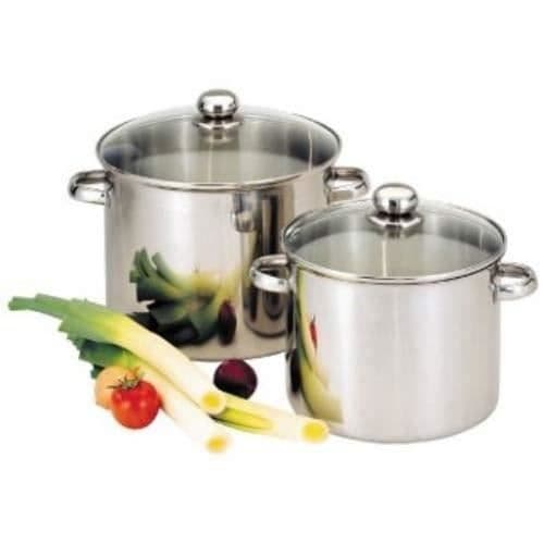 BAUMALU Catering rostfritt stål + glasöverdrag - 24 cm