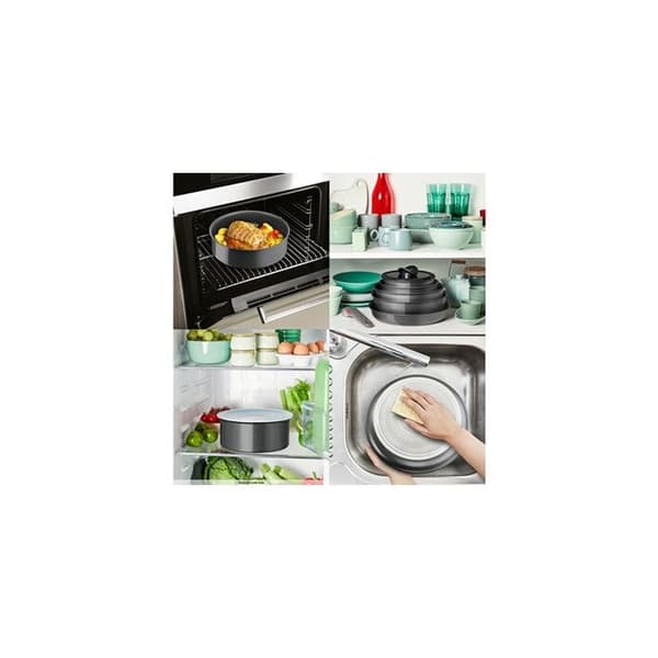 Tefal Casserole Ingenio Renew L2603002 20 cm Grå - 3168430349186
