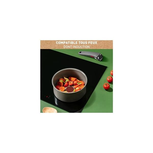 Tefal Casserole Ingenio Renew L2603002 20 cm Grå - 3168430349186