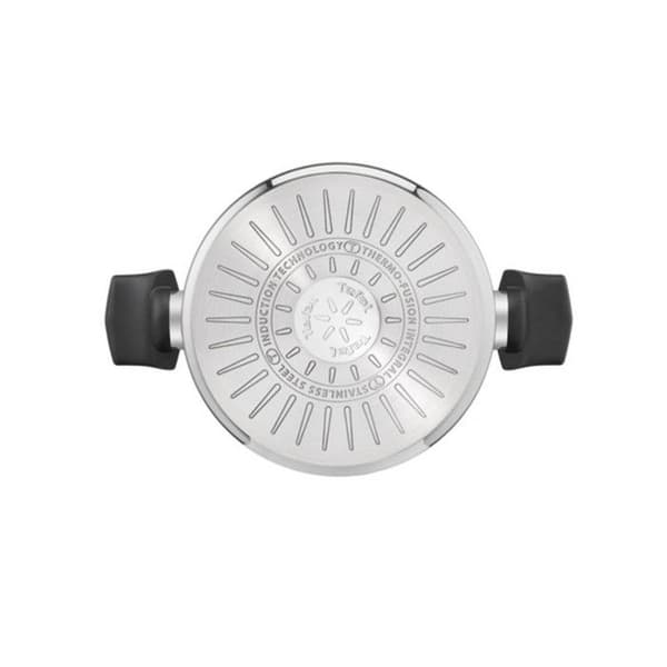 Tefal Rostfri kastrull 22cm + glaslock - e3016104