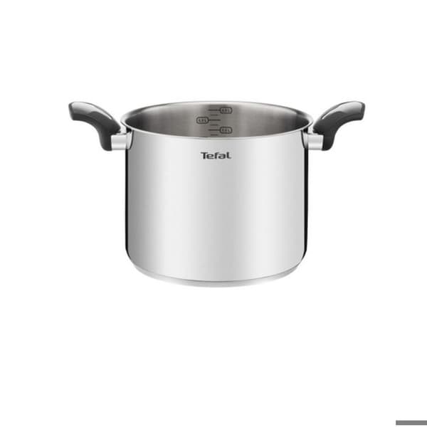 Tefal Rostfri kastrull 22cm + glaslock - e3016104