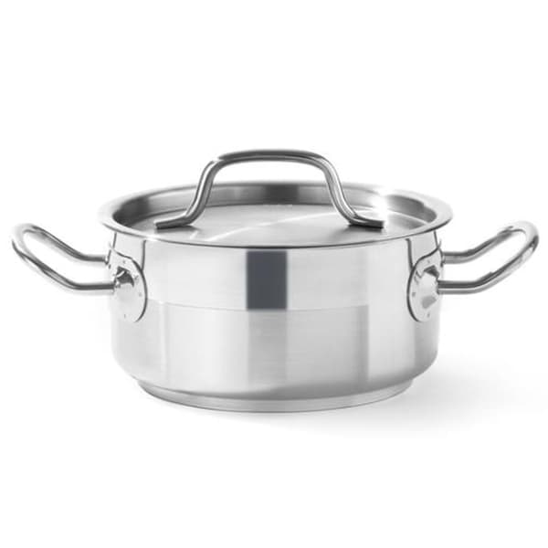 Profi Line matala kattila kannella, 7,5 l, halkaisija. 280 x 120 h - Hendi 830505