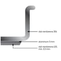 Miniatyrbild 3 av 5: Profi Line kastrull utan lock, 1,5 l, diameter. 160 mm - Hendi 830055