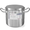 Miniatyrbillede 3 af 6: Profi Line høj gryde med låg, Sandwichbund, 10 l, diameter. 240 x 220 timer - Hendi 832400