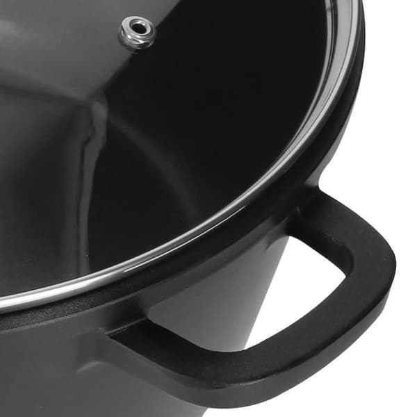 Stockpot - ALPINA - 28 cm - Non-stick - Glaslock