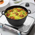 Miniatyrbild 2 av 4: Stockpot - ALPINA - 28 cm - Non-stick - Glaslock