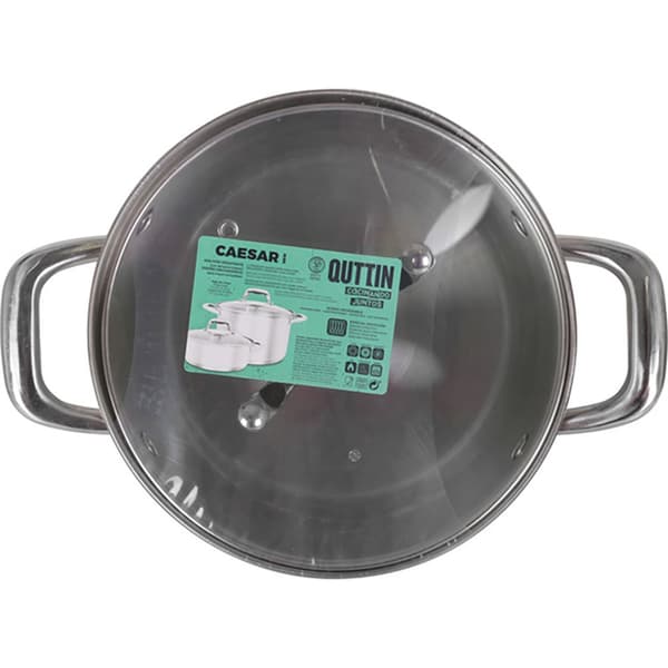 Quttin Induktionsstålpanna Med Lock New Caesar 20 Cm
