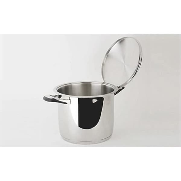ECOVITAM – 9L 18/10 rostfri gryta – Diameter 24cm – Alla värmekällor – Integrerad termometer