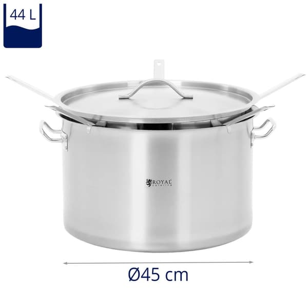 Gryde til madlavning af macron med 5 indsatser i diameter. 45 cm 44 år