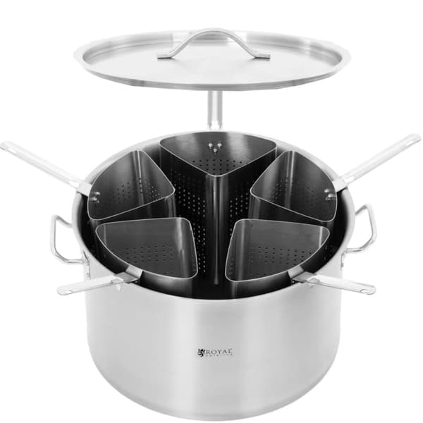 Gryde til madlavning af macron med 5 indsatser i diameter. 45 cm 44 år