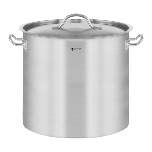 Ruokakattila kannella, ruostumaton teräs, induktioliedelle, 25 L