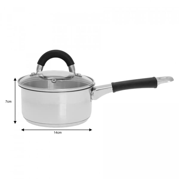 ST?LSAUCE MED L?G 1,0L 14cm KiNGHOFF KH-1254