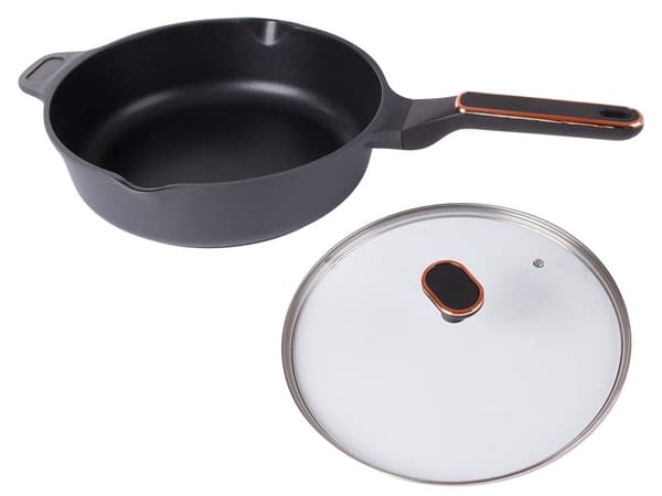 4L Kastrull med lock – Non stick beläggning – Induktionshäll
