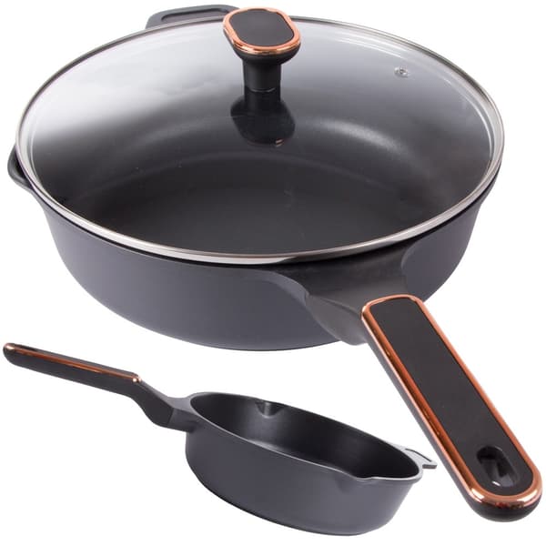 4L Kastrull med lock – Non stick beläggning – Induktionshäll