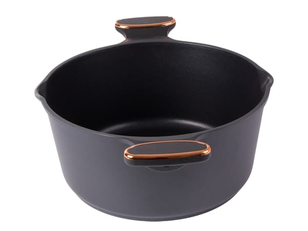 7L Kastrull med lock – Non stick beläggning – Induktionshäll