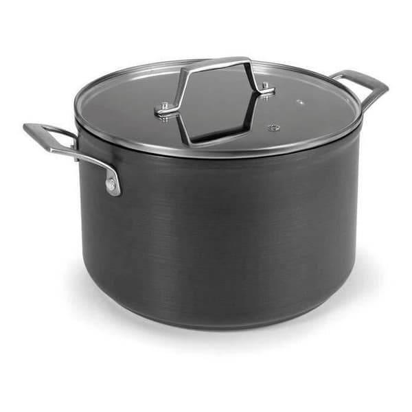 LACOR Stockgryta med lock i anodiserad aluminium - Ø 28 cm