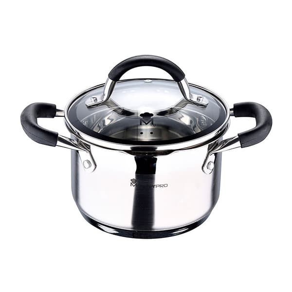 Masterpro Kattila Foodies 16 Cm 1.8 L Hopeinen