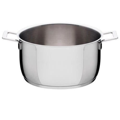 A di Alessi AJM101/24 Grytor och kastruller 18/10 rostfritt stål polerat 24 cm...