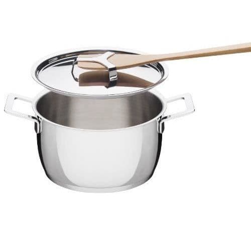 A di Alessi AJM101/24 Grytor och kastruller 18/10 rostfritt stål polerat 24 cm...