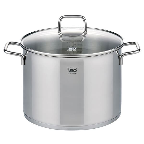 Faitout i rostfritt stål 26 cm med 9,5 liter Elo Citrin