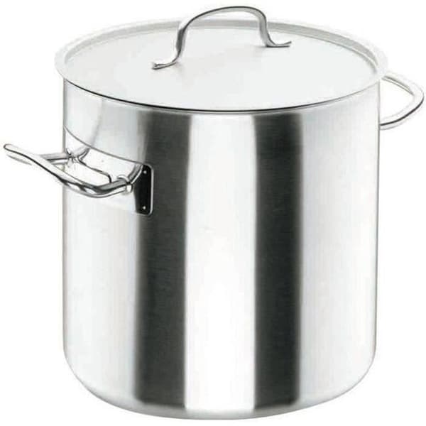 Pro rostfritt stål storkök D: 32 cm + lock - rostfritt stål