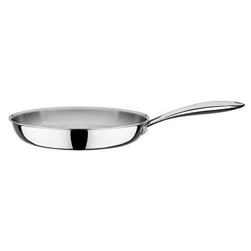 GSW inoxxal Plus Gastro Traditional inoxxal Plus Stekpanna utan lock 32cm-våffelbotten, rostfritt stål, silver,