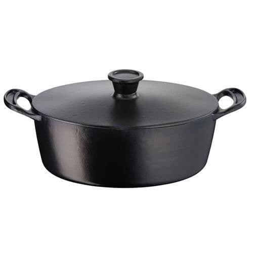 Tefal Jamie Oliver Gjutjärn, Smide, Svart, 30 cm - E2125414