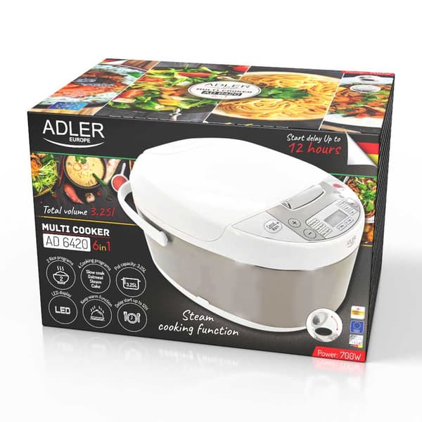 Adler Ad 6420 Elektrisk Riskoger 3.25l