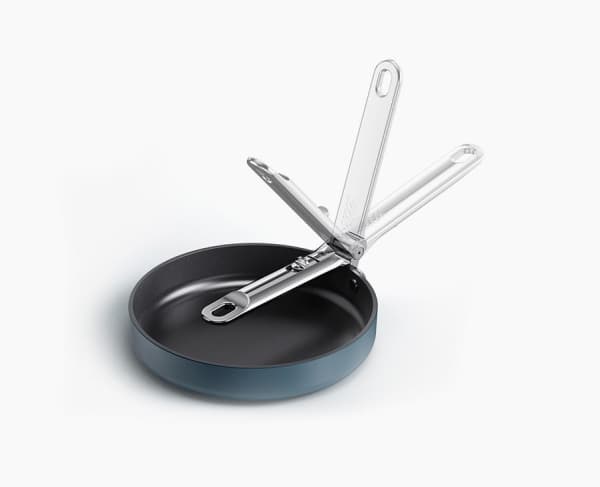 Joseph Joseph Space, Rund, All-bruk panne, Blå, Keramisk, 232 °C, Aluminium
