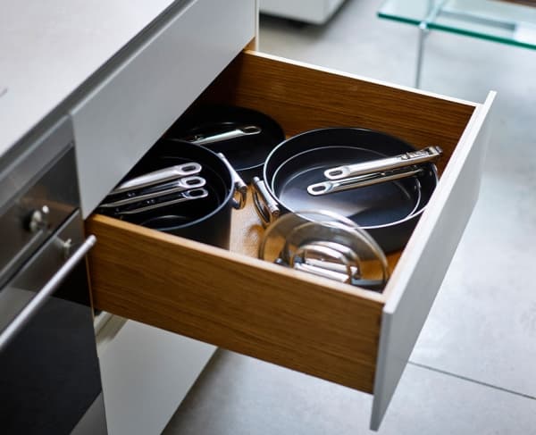 Joseph Joseph Space, Rund, All-bruk panne, Blå, Keramisk, 232 °C, Aluminium