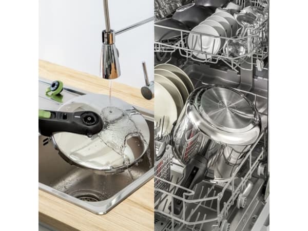 Tefal Secure Trendy YS22Z4, 4 l, Keramiska, gas, halogen, Induktion, Gjutjärnsplattor, Rostfritt stål, Rostfritt stål, 4 l, Plast
