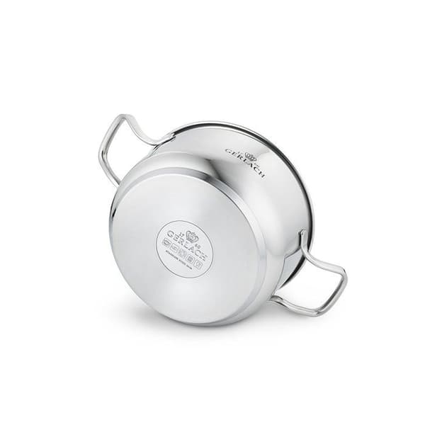 Gerlach - G04-0332M-GAP8-01PU-S1S1-01 - 5901035499805 - Lagerkruka med lock - Enkel - 24 cm / 4,5 L - 18/10 Stål