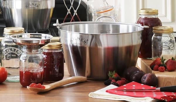 KIL-Stålgryde til syltetøj og marmelade, 8 liter