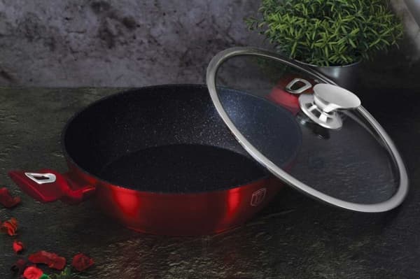 GRANITKRYDE 28cm BERLINGER HAUS RED METALLIC LINE BH-1263