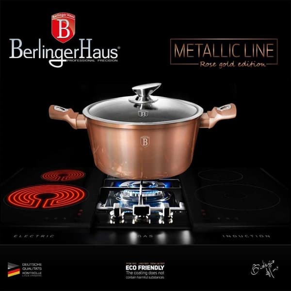 GRANITKRUTA 30cm BERLINGER HAUS BH-6194 ROSE GULD
