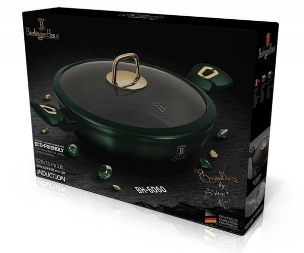 BERLINGER HAUS TITANIUM GRYDE 28cm BH-6060 EMERALD