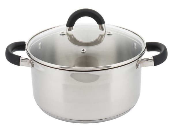 GRYDE MED LÅG 24cm KINGHOFF KH-4346 6L