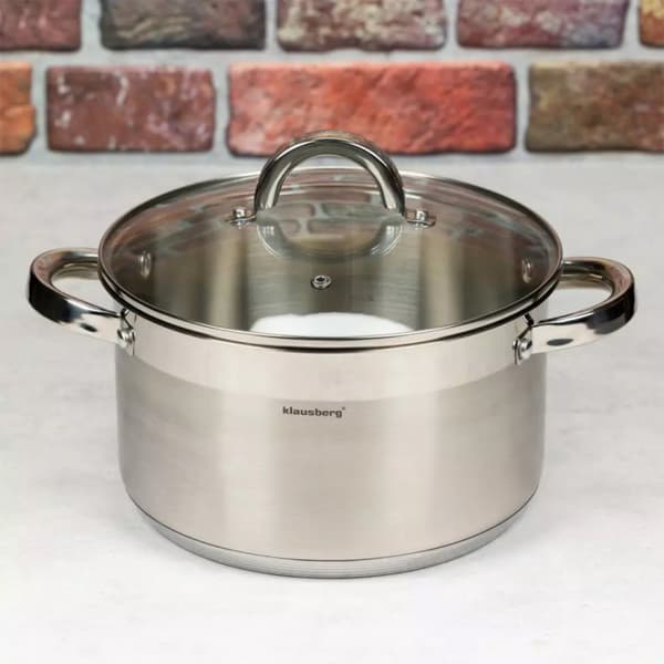 GRYDE MED LÅG 30cm KLAUSBERG KB-7129 11,5L