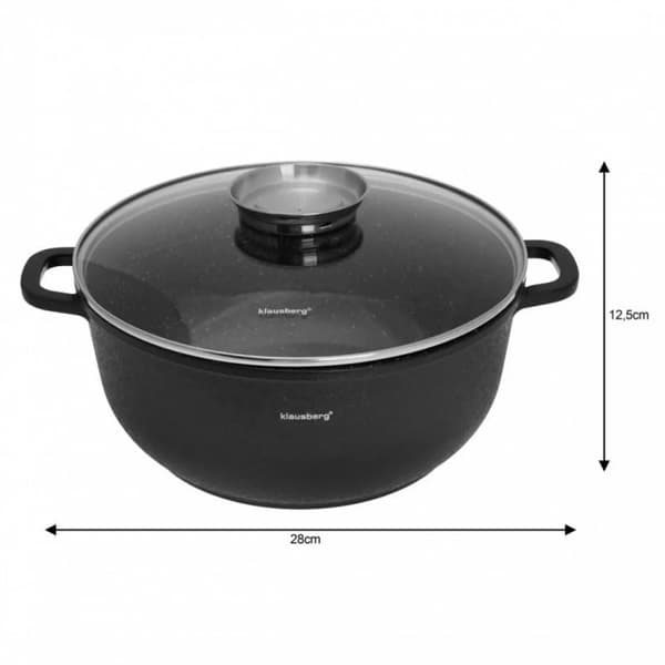 SÆT MED 8 ELEMENTER KLAUSBERG GRANITGRYDER KB-7359
